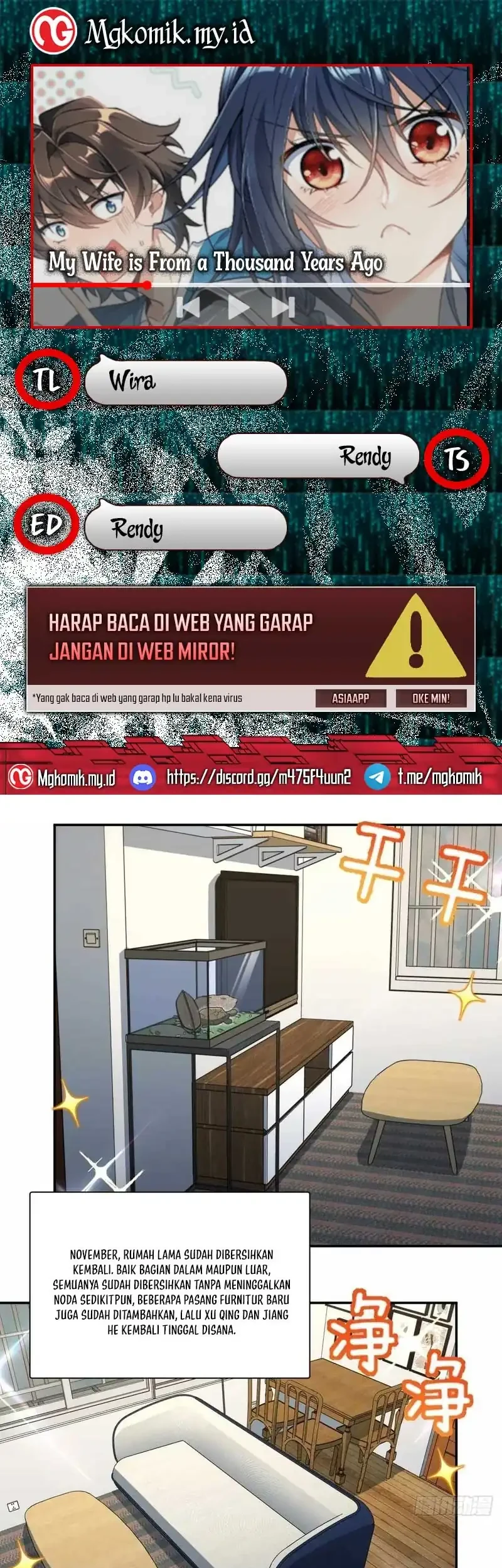 Komik My Wife Is From a Thousand Years Ago Chapter 449 gambar 1