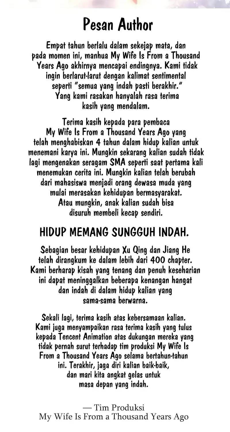 My Wife Is From a Thousand Years Ago Chapter 456 Gambar 42