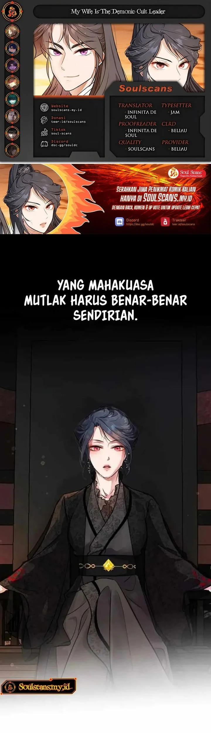 Komik My Wife Is The Demonic Cult Leader Chapter 45 gambar nomor 1