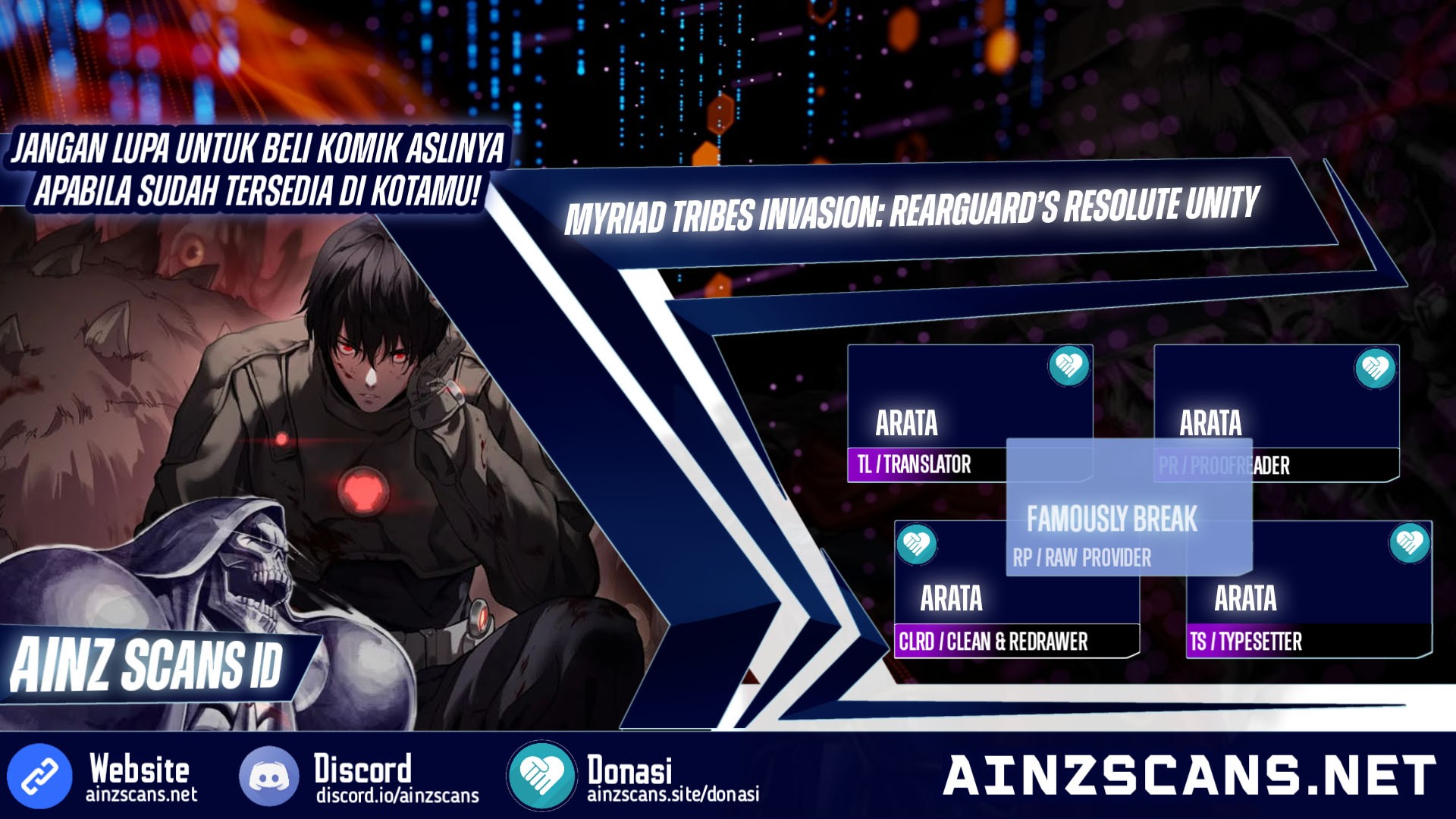 Baca Komik Myriad Tribes Invasion: Rearguard’s Resolute Unity Chapter 45 Gambar 1