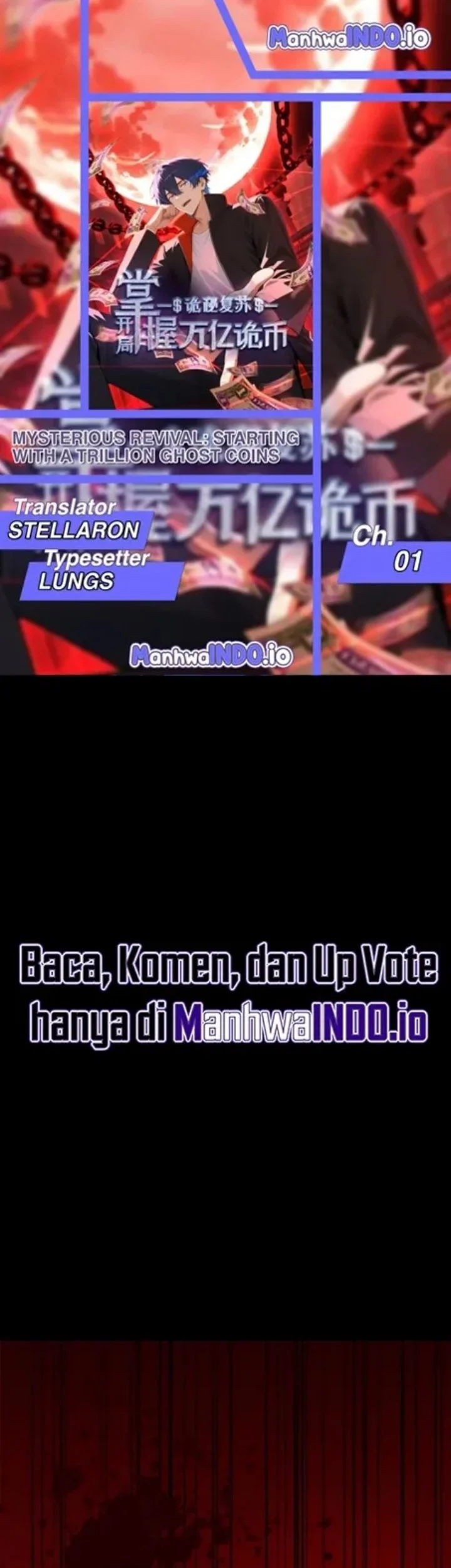 Komik Mysterious Revival: Starting with a Trillion Ghost Coins Chapter 1 gambar 1