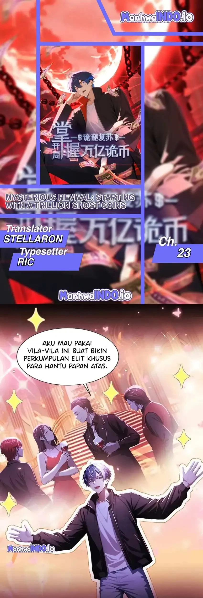 Komik Mysterious Revival: Starting with a Trillion Ghost Coins Chapter 23 gambar 1