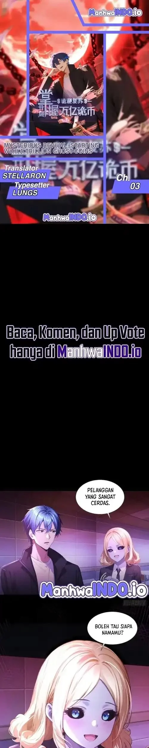 Komik Mysterious Revival: Starting with a Trillion Ghost Coins Chapter 3 gambar 1