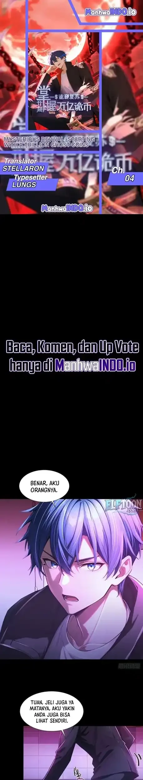 Komik Mysterious Revival: Starting with a Trillion Ghost Coins Chapter 4 gambar 1