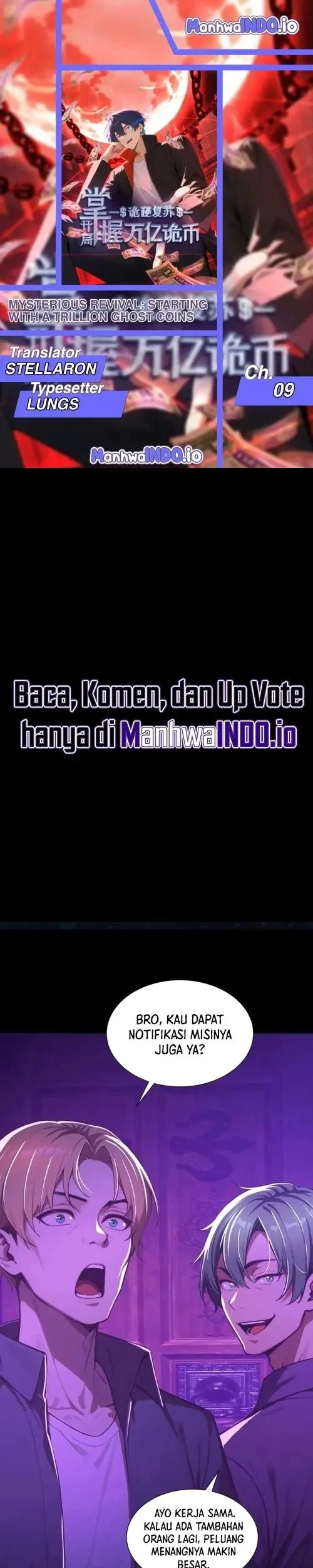 Komik Mysterious Revival: Starting with a Trillion Ghost Coins Chapter 9 gambar 1