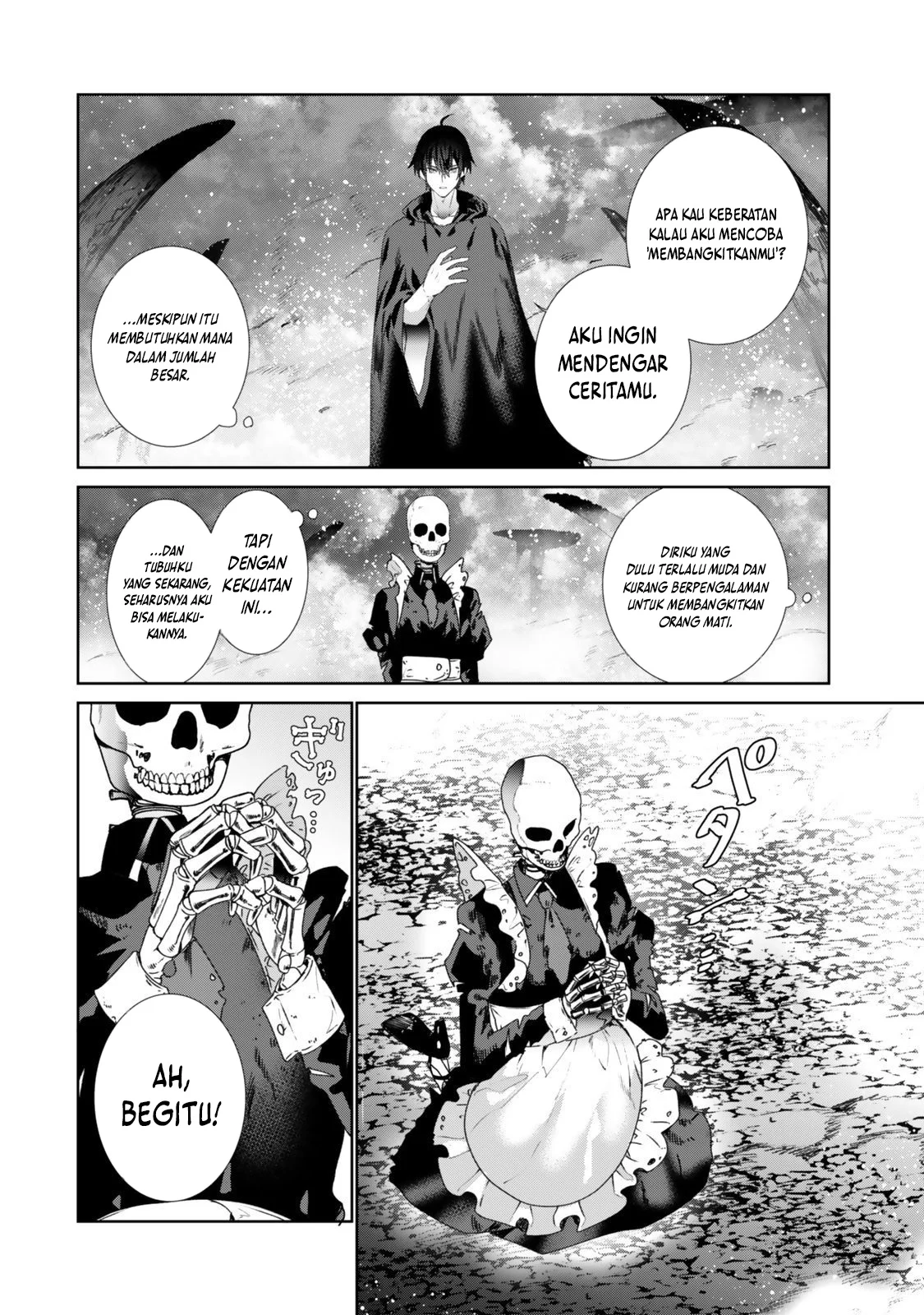 Nakama ni Uragirare Shokei Sareta Shireijutsushi, Undead-ka Shiteita Eiyuu 10000-nin o Sosei Shi Saikyou no Oukoku o Tsukuri Fukushuu o Kaishi Suru: An’ei no Gyokuza ni Eirei wa Tsudou Chapter 1 Gambar 37