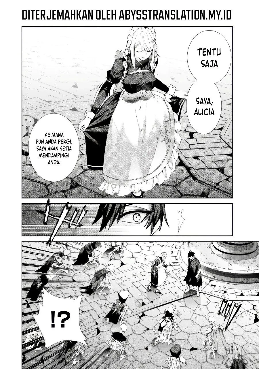 Nakama ni Uragirare Shokei Sareta Shireijutsushi, Undead-ka Shiteita Eiyuu 10000-nin o Sosei Shi Saikyou no Oukoku o Tsukuri Fukushuu o Kaishi Suru: An’ei no Gyokuza ni Eirei wa Tsudou Chapter 2.1 Gambar 15
