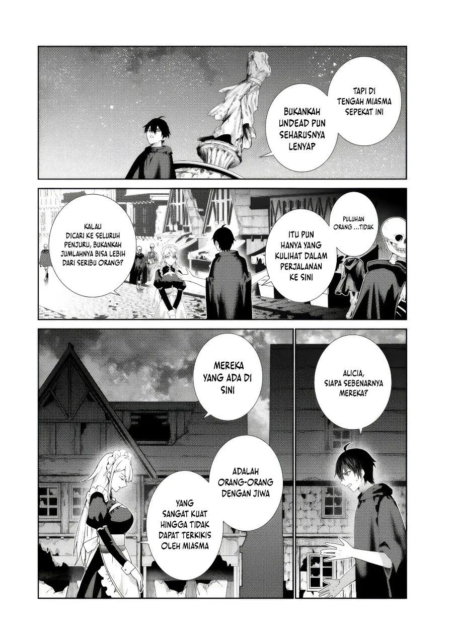Nakama ni Uragirare Shokei Sareta Shireijutsushi, Undead-ka Shiteita Eiyuu 10000-nin o Sosei Shi Saikyou no Oukoku o Tsukuri Fukushuu o Kaishi Suru: An’ei no Gyokuza ni Eirei wa Tsudou Chapter 2.1 Gambar 5
