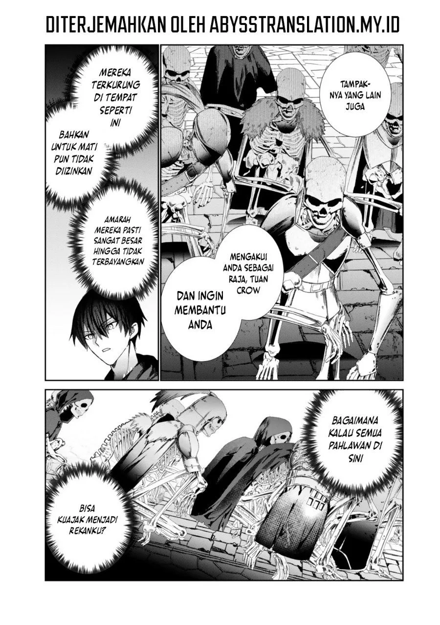 Manga Nakama ni Uragirare Shokei Sareta Shireijutsushi, Undead-ka Shiteita Eiyuu 10000-nin o Sosei Shi Saikyou no Oukoku o Tsukuri Fukushuu o Kaishi Suru: An’ei no Gyokuza ni Eirei wa Tsudou Chapter 2.2 gambar 2