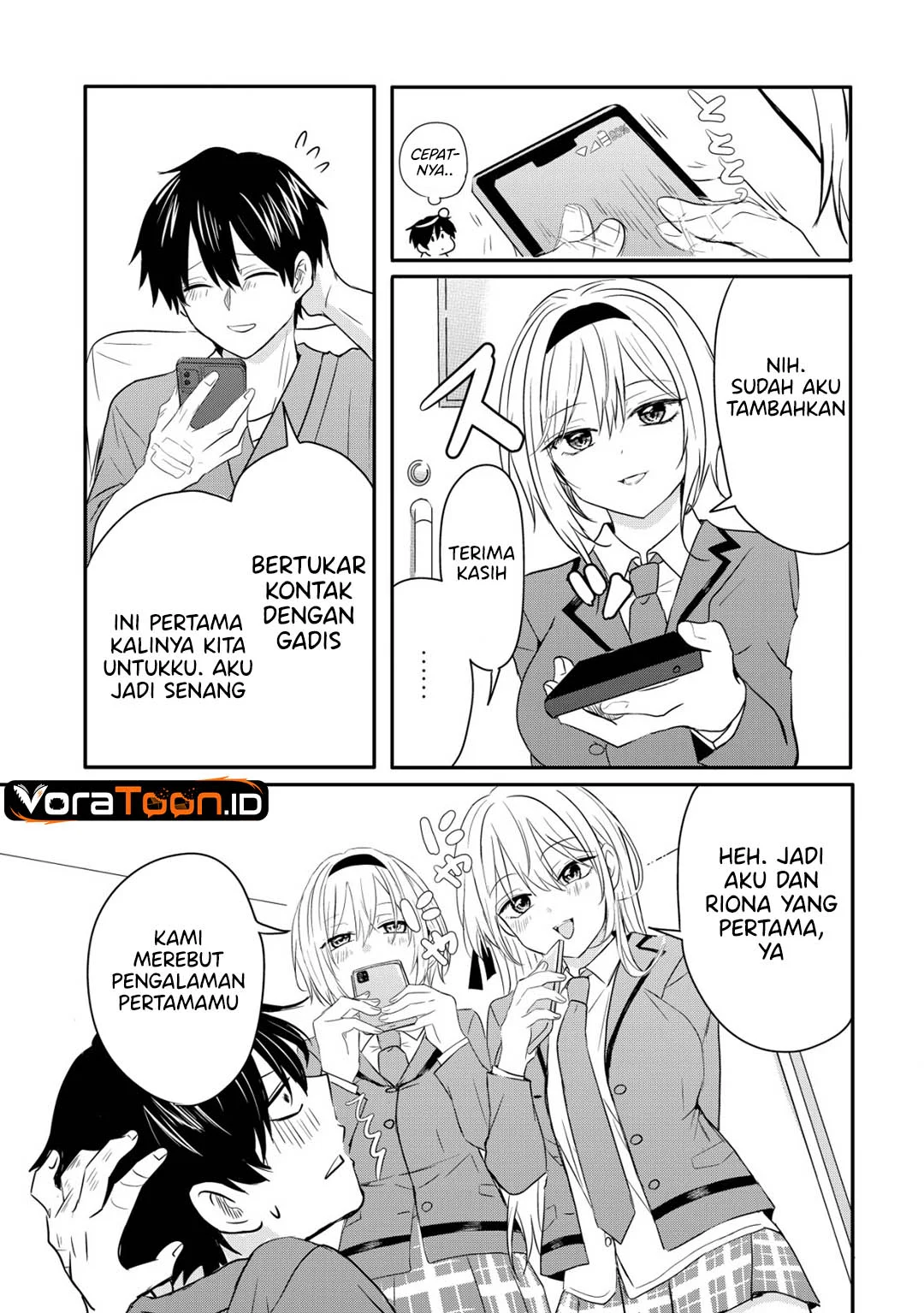 Nani no Torie mo Nai Heibon na Ore ga Bijin Futago Shimai wo Inochigake de Tasuketa Kekka, Jitsu wa Yandere datta Futari wo Gachi Bore Sasete Shimatta Chapter 1 Gambar 33