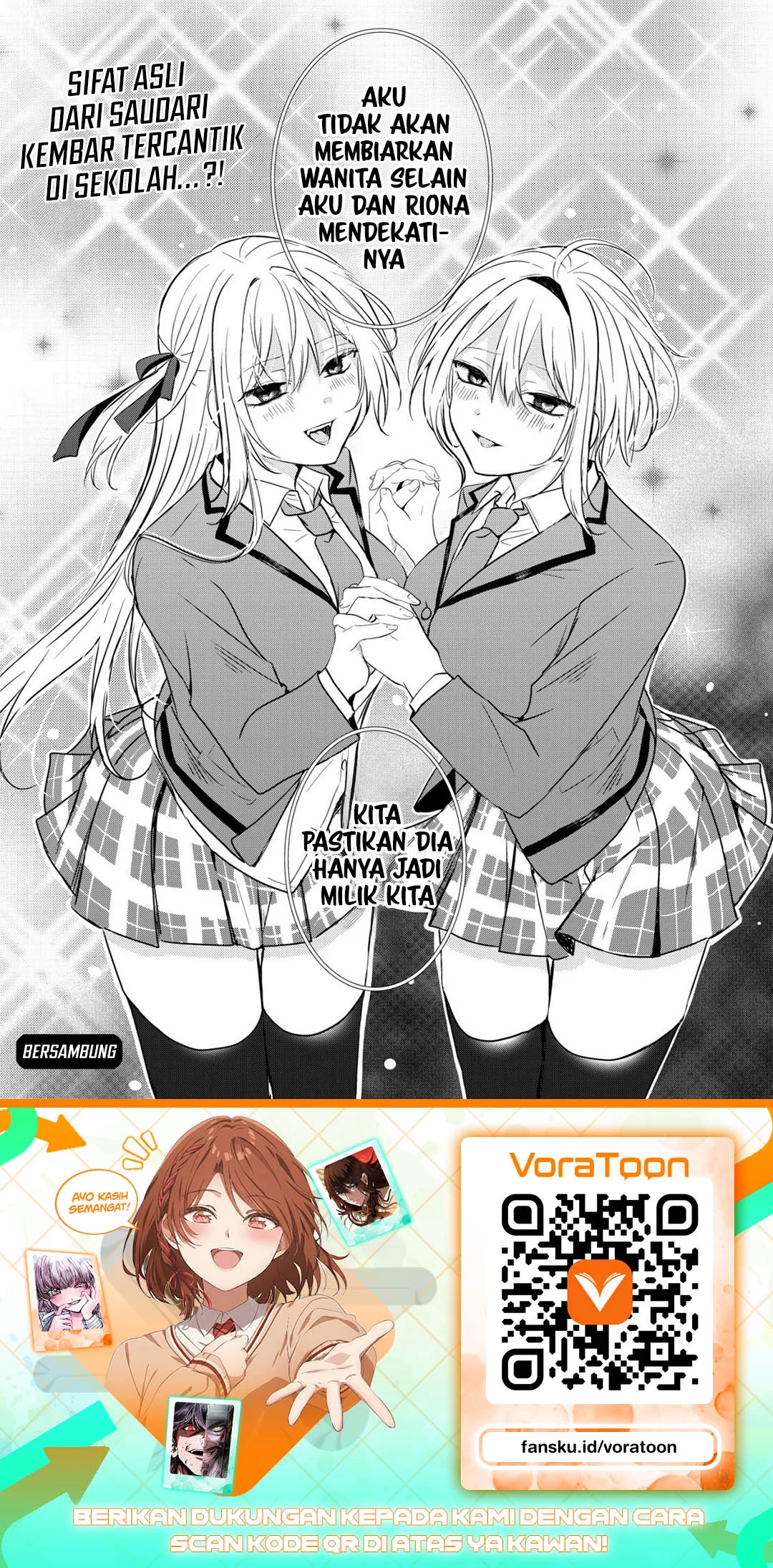 Nani no Torie mo Nai Heibon na Ore ga Bijin Futago Shimai wo Inochigake de Tasuketa Kekka, Jitsu wa Yandere datta Futari wo Gachi Bore Sasete Shimatta Chapter 1 Gambar 38