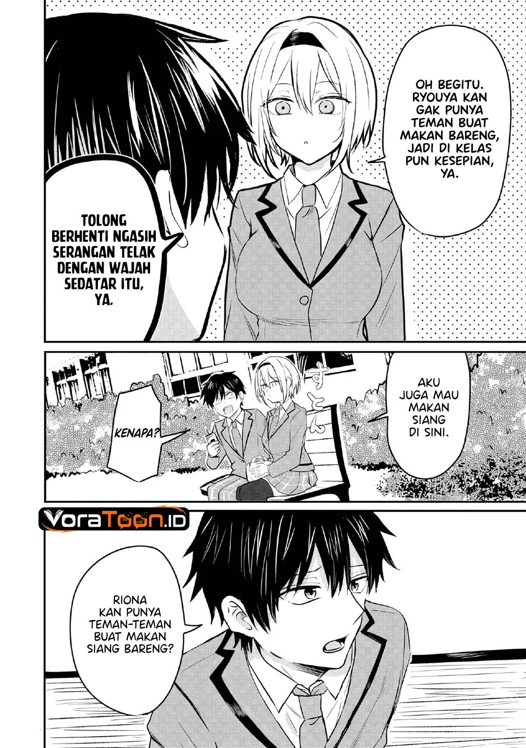 Nani no Torie mo Nai Heibon na Ore ga Bijin Futago Shimai wo Inochigake de Tasuketa Kekka, Jitsu wa Yandere datta Futari wo Gachi Bore Sasete Shimatta Chapter 2 Gambar 23