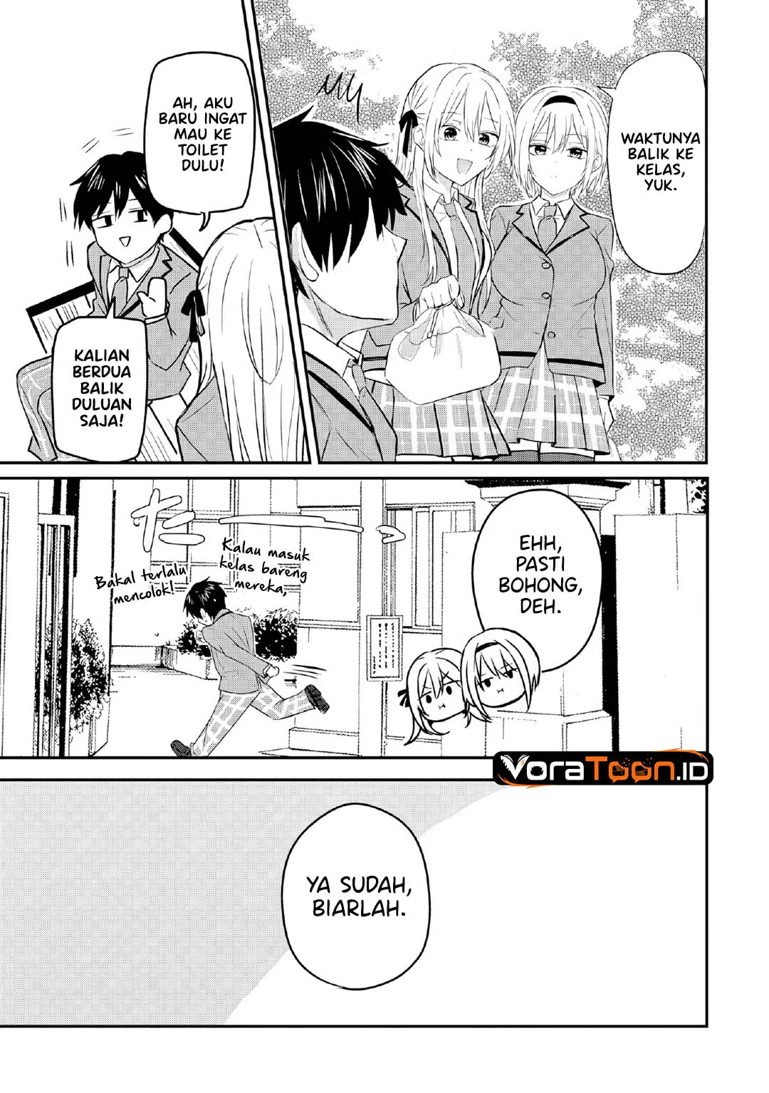 Nani no Torie mo Nai Heibon na Ore ga Bijin Futago Shimai wo Inochigake de Tasuketa Kekka, Jitsu wa Yandere datta Futari wo Gachi Bore Sasete Shimatta Chapter 2 Gambar 32