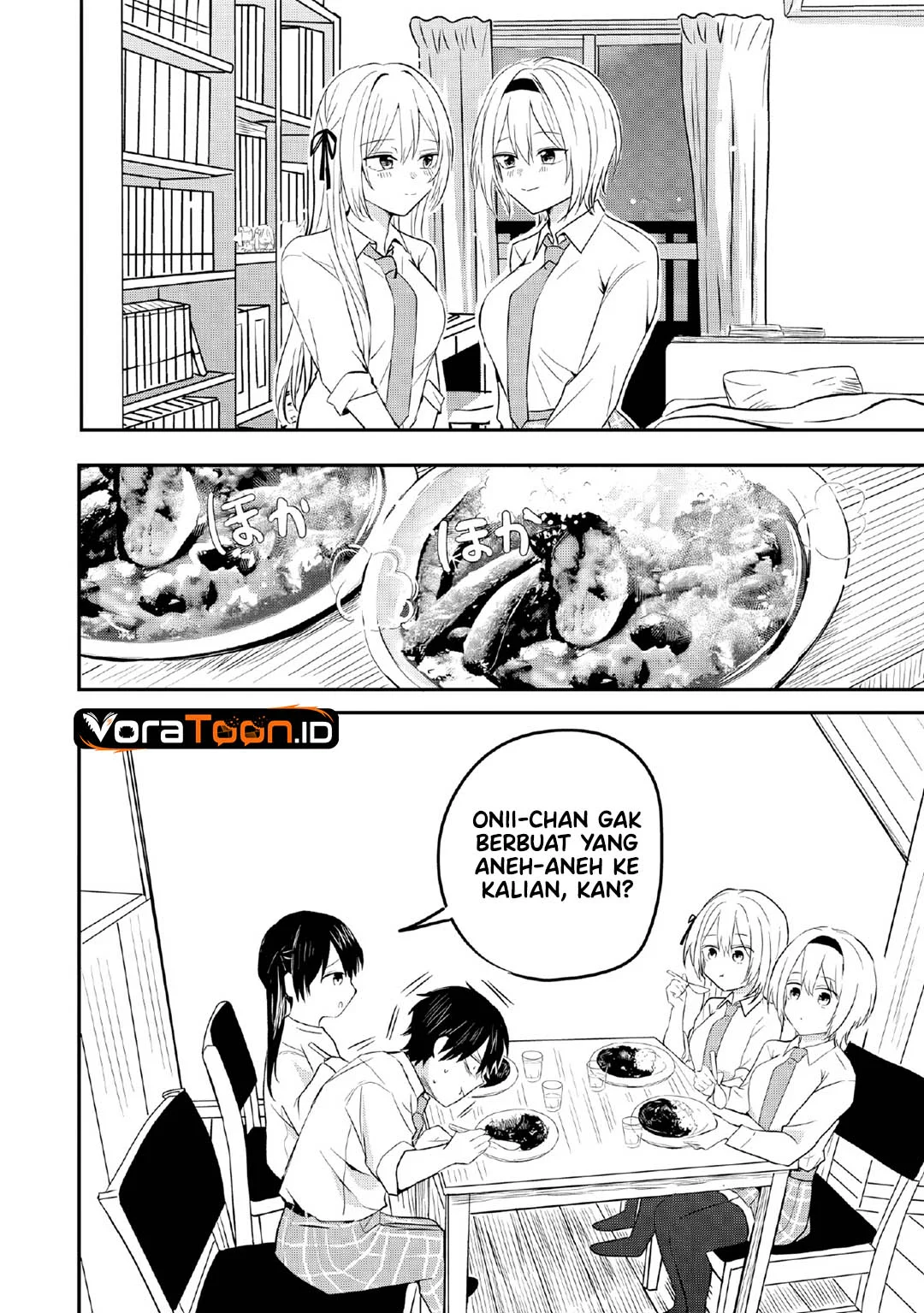 Nani no Torie mo Nai Heibon na Ore ga Bijin Futago Shimai wo Inochigake de Tasuketa Kekka, Jitsu wa Yandere datta Futari wo Gachi Bore Sasete Shimatta Chapter 3 Gambar 29