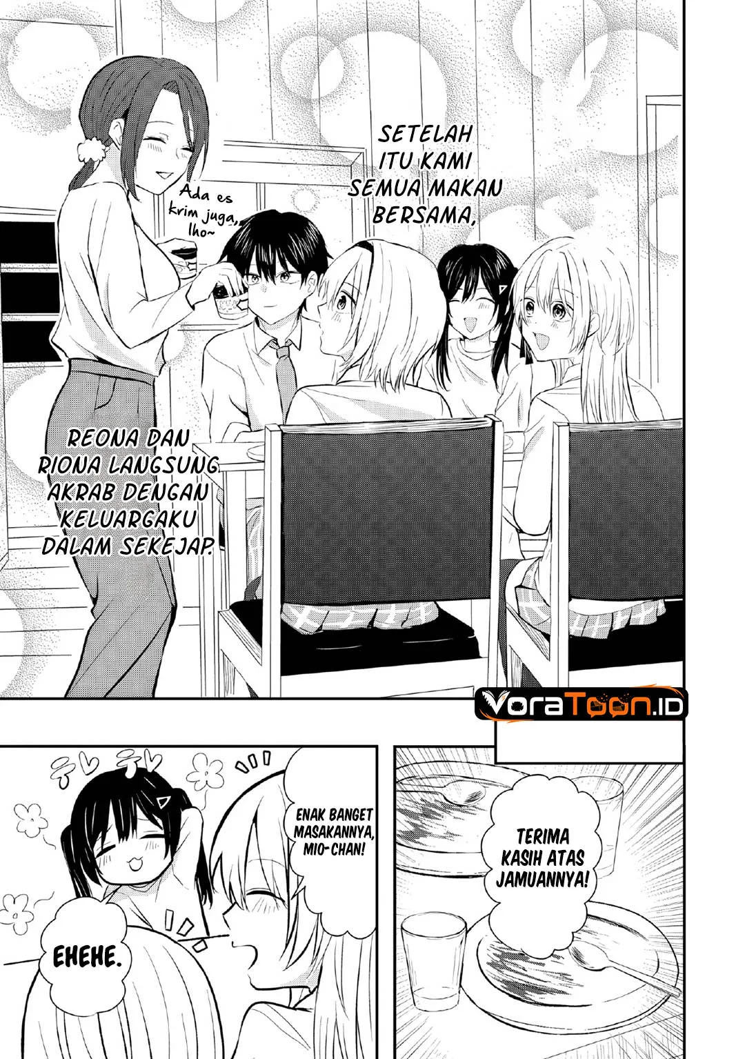 Nani no Torie mo Nai Heibon na Ore ga Bijin Futago Shimai wo Inochigake de Tasuketa Kekka, Jitsu wa Yandere datta Futari wo Gachi Bore Sasete Shimatta Chapter 3 Gambar 32