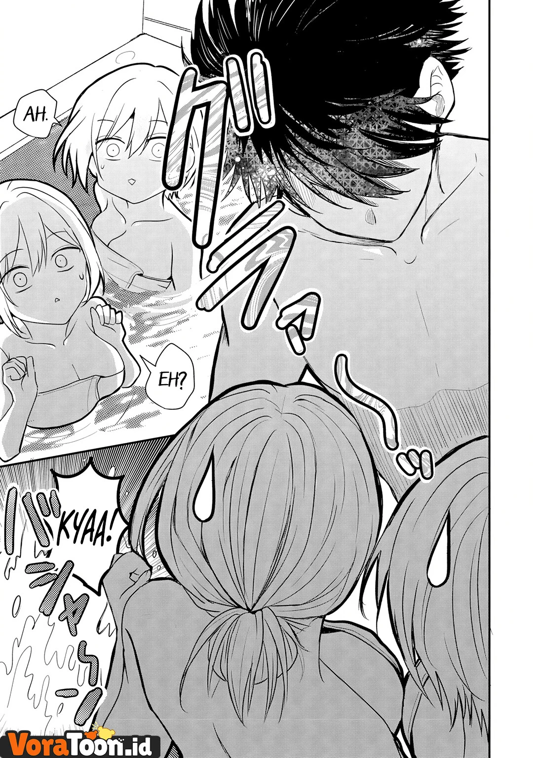 Nani no Torie mo Nai Heibon na Ore ga Bijin Futago Shimai wo Inochigake de Tasuketa Kekka, Jitsu wa Yandere datta Futari wo Gachi Bore Sasete Shimatta Chapter 5.2 Gambar 11