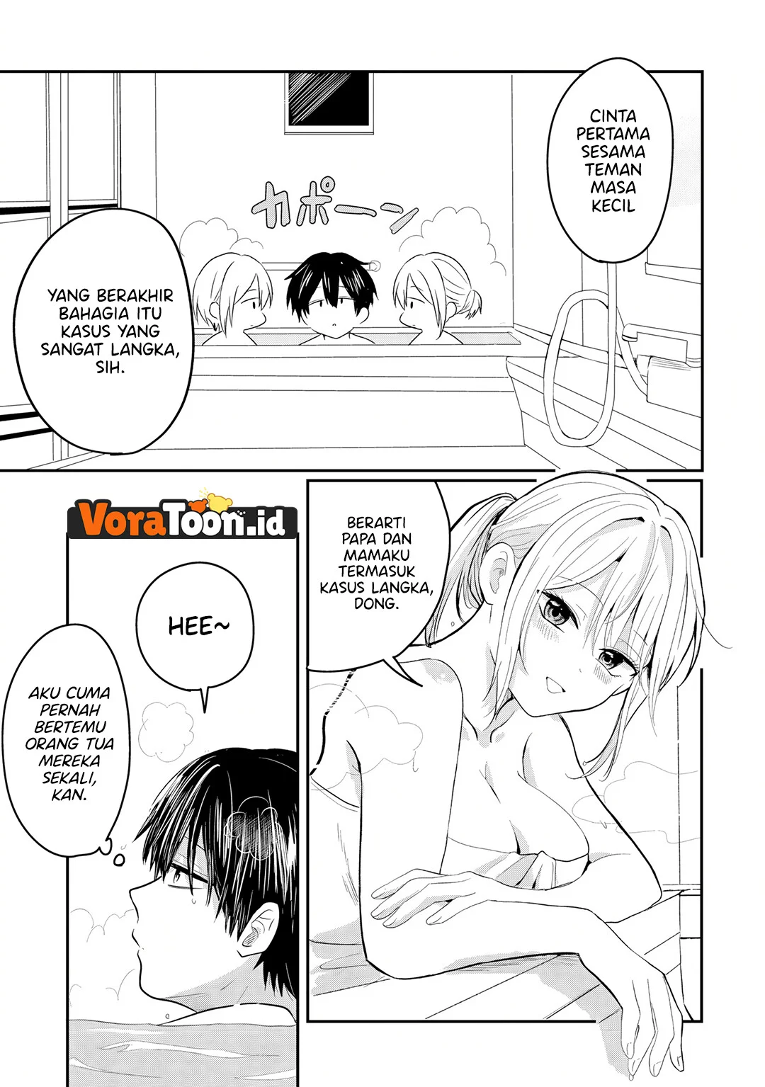 Nani no Torie mo Nai Heibon na Ore ga Bijin Futago Shimai wo Inochigake de Tasuketa Kekka, Jitsu wa Yandere datta Futari wo Gachi Bore Sasete Shimatta Chapter 5.2 Gambar 5
