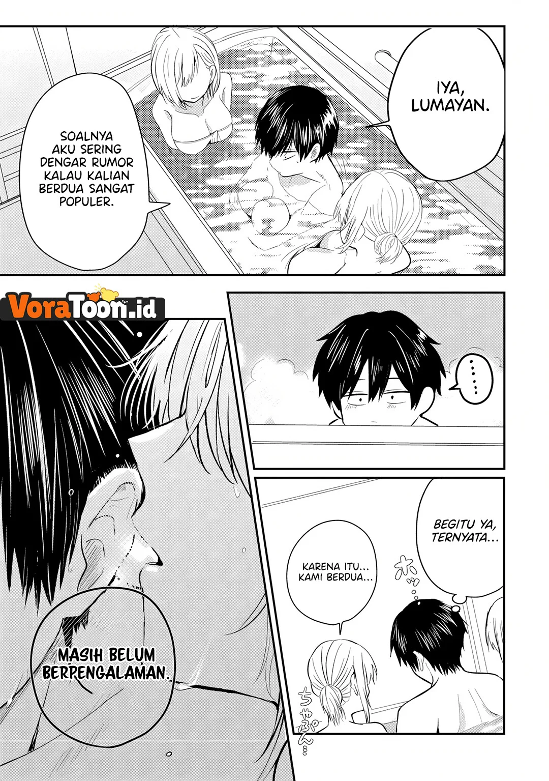 Nani no Torie mo Nai Heibon na Ore ga Bijin Futago Shimai wo Inochigake de Tasuketa Kekka, Jitsu wa Yandere datta Futari wo Gachi Bore Sasete Shimatta Chapter 5.2 Gambar 9