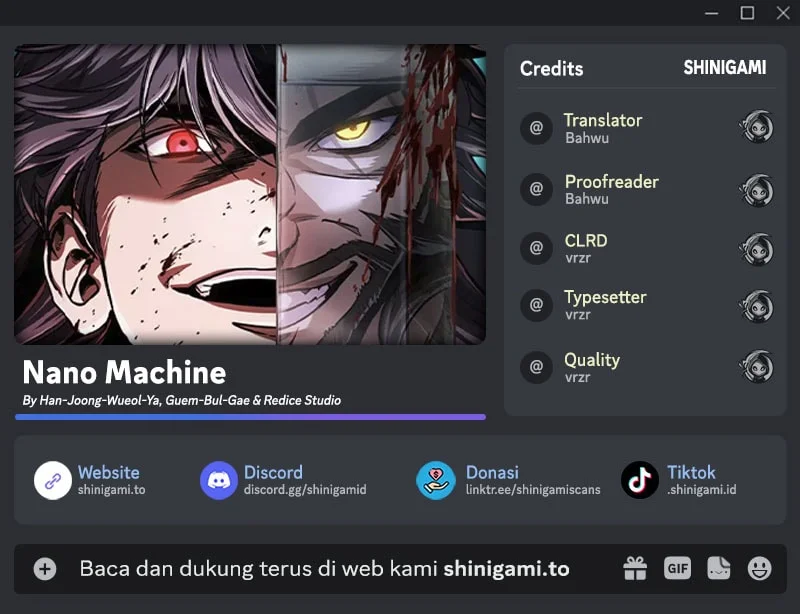 Komik Nano Machine Chapter 296 gambar 1
