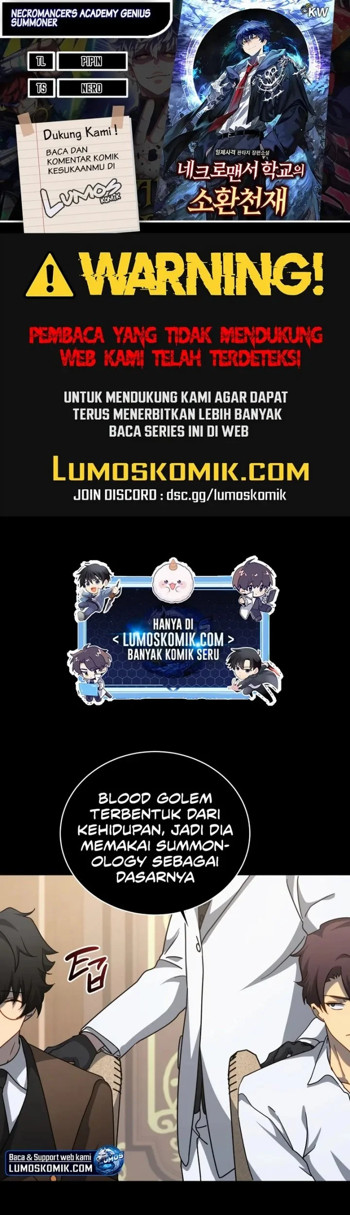 Baca Komik Necromancer Academy’s Genius Summoner Chapter 209 Gambar 1
