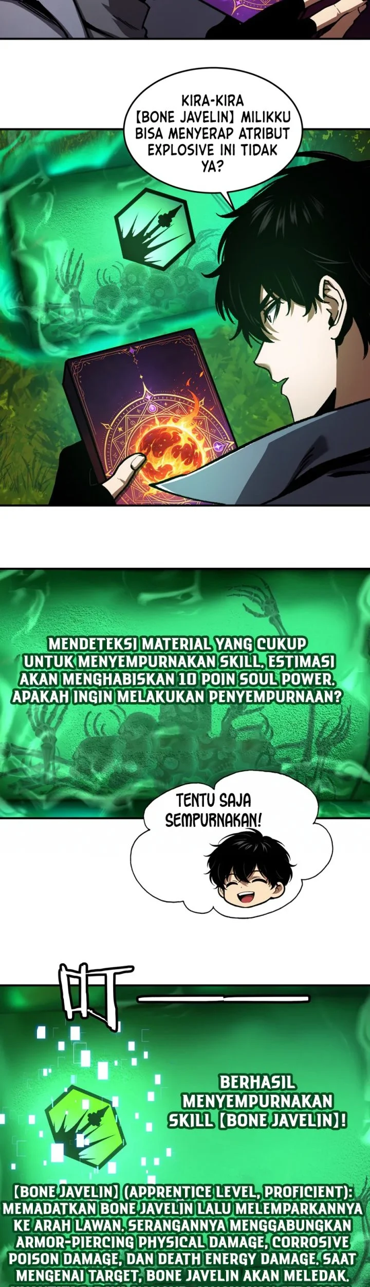 Necromancer: Becoming A God Starting With Skeleton Clone Chapter 18 halaman 17