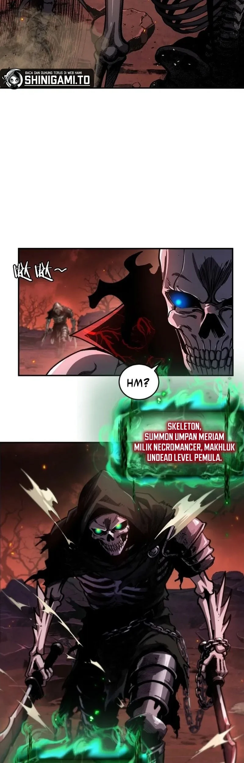 Necromancer: Becoming A God Starting With Skeleton Clone Chapter 2 Gambar 31