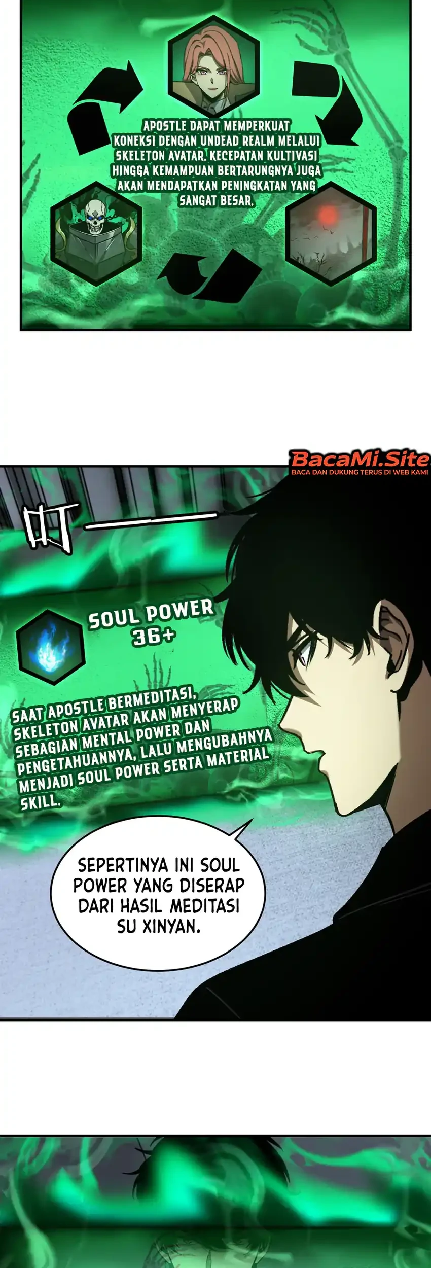 Necromancer: Becoming A God Starting With Skeleton Clone Chapter 20 halaman 13