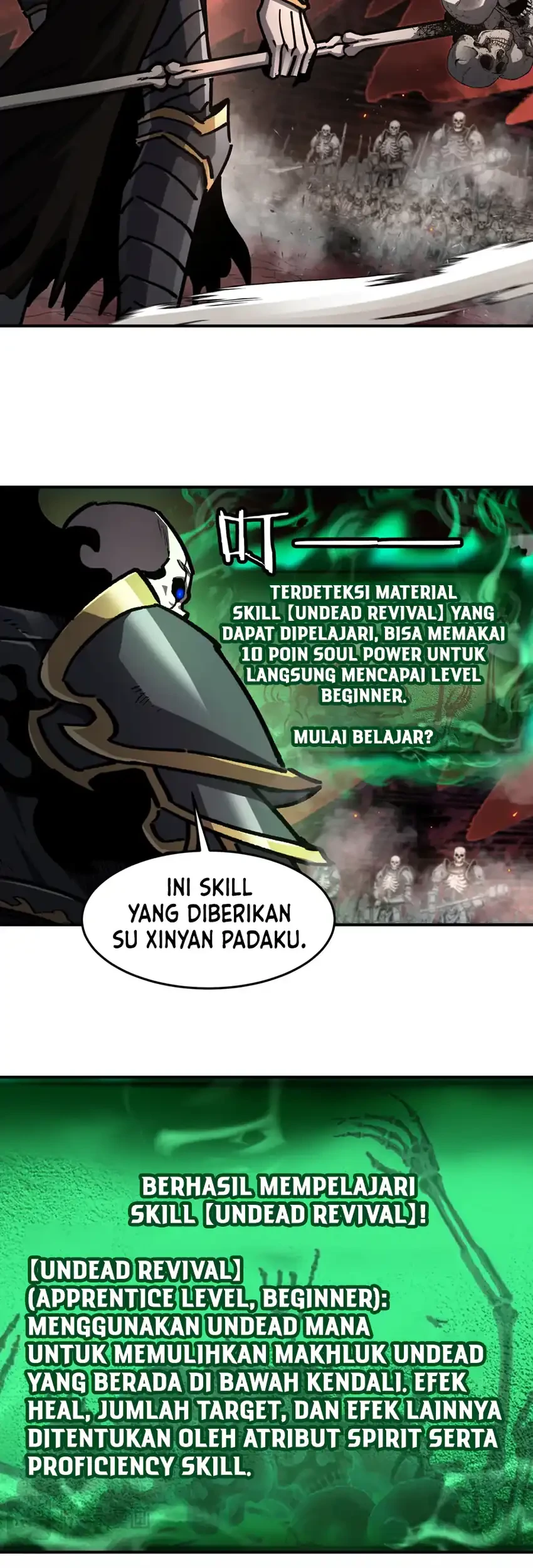 Necromancer: Becoming A God Starting With Skeleton Clone Chapter 20 halaman 16