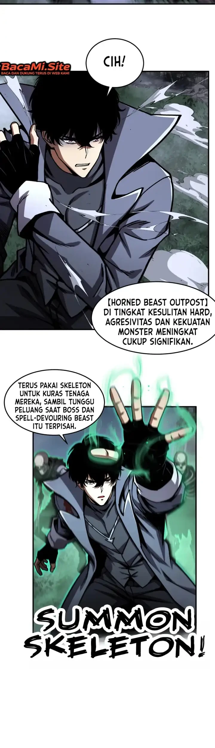 Necromancer: Becoming A God Starting With Skeleton Clone Chapter 23 Gambar 31