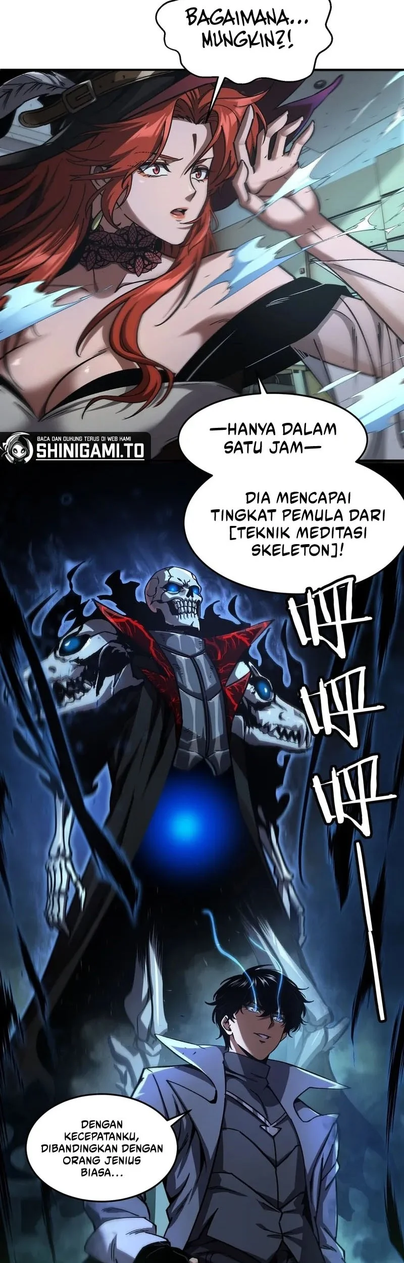 Necromancer: Becoming A God Starting With Skeleton Clone Chapter 3 Gambar 35