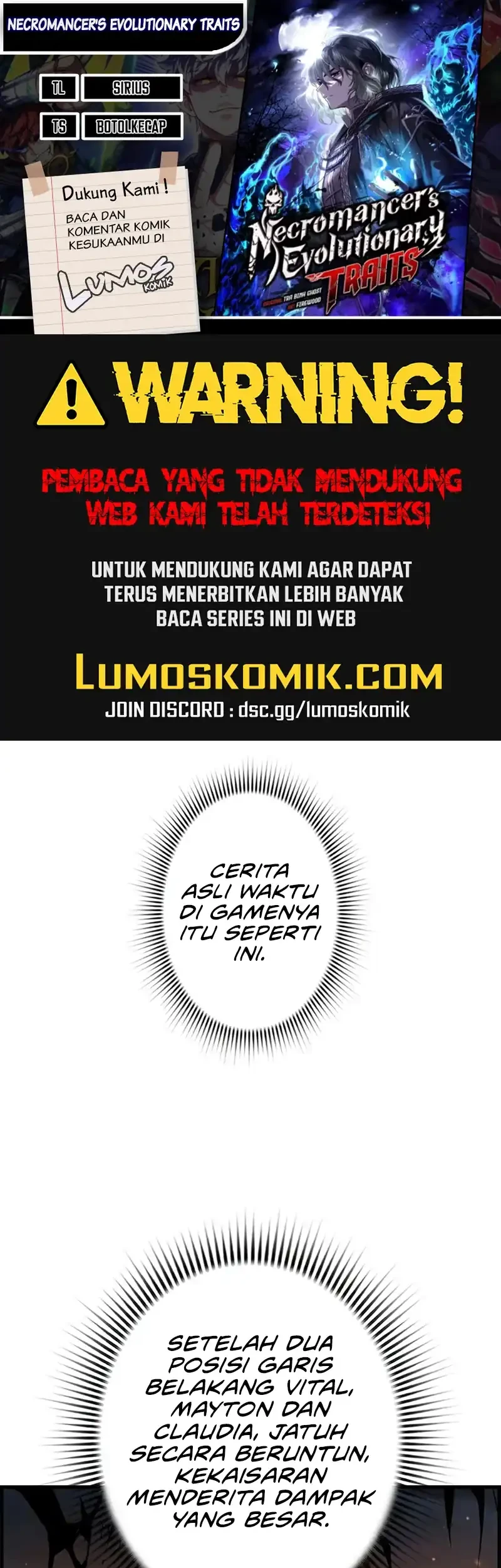 Komik Necromancer’s Evolutionary Traits Chapter 106 gambar nomor 1