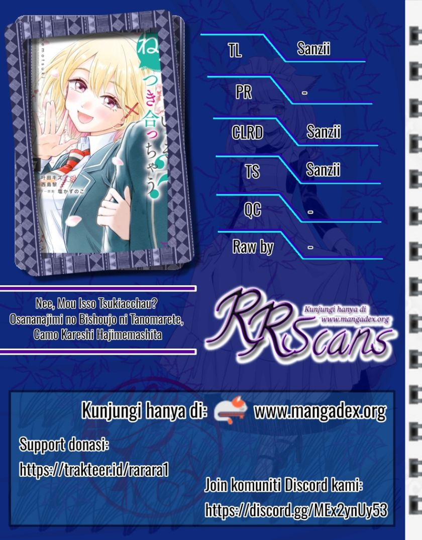 Baca Komik Nee, Mou Isso Tsukiacchau? Osananajimi no Bishoujo ni Tanomarete, Camo Kareshi Hajimemashita Chapter 10 Gambar 1