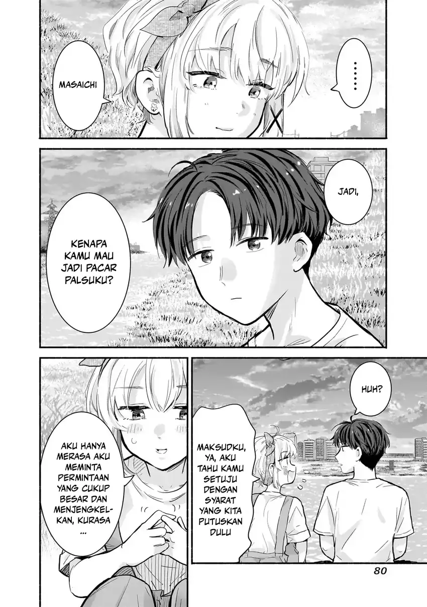 Nee, Mou Isso Tsukiacchau? Osananajimi no Bishoujo ni Tanomarete, Camo Kareshi Hajimemashita Chapter 19 Gambar 13