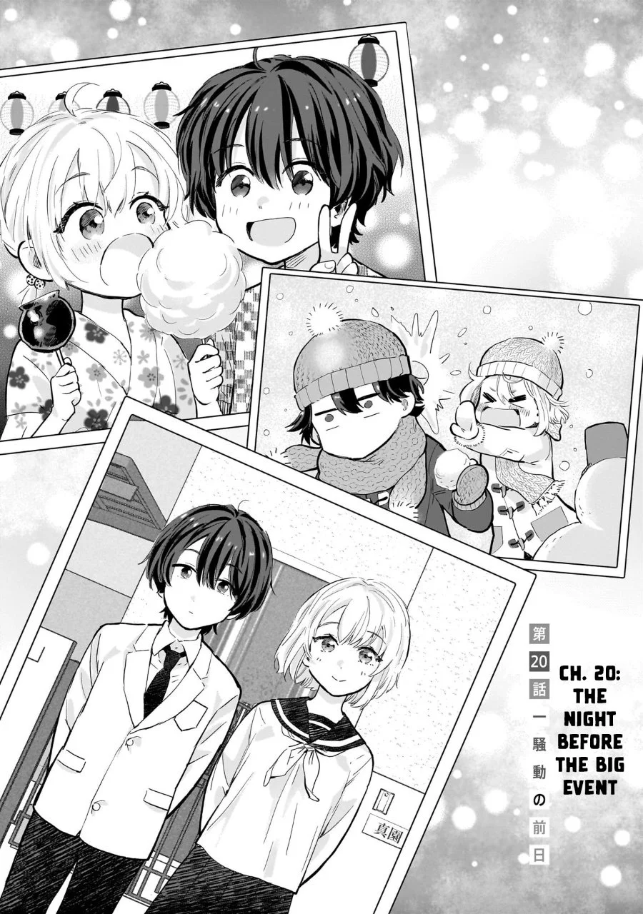 Manga Nee, Mou Isso Tsukiacchau? Osananajimi no Bishoujo ni Tanomarete, Camo Kareshi Hajimemashita Chapter 20 gambar 2