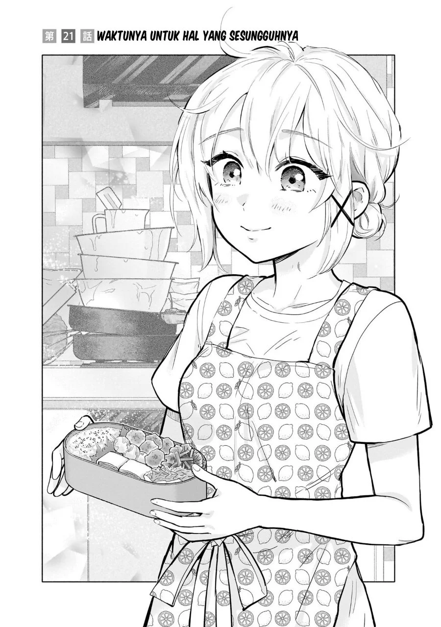 Manga Nee, Mou Isso Tsukiacchau? Osananajimi no Bishoujo ni Tanomarete, Camo Kareshi Hajimemashita Chapter 21 gambar 2