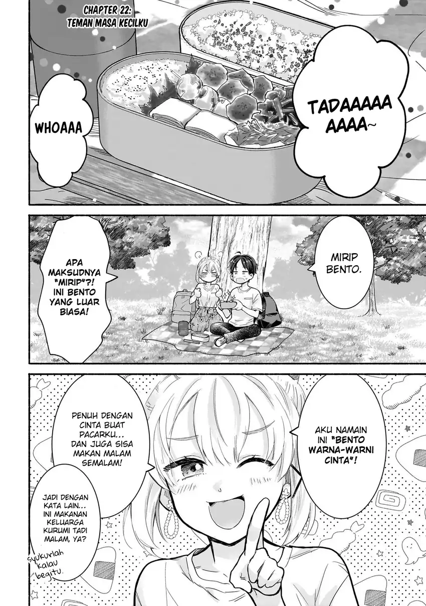 Manga Nee, Mou Isso Tsukiacchau? Osananajimi no Bishoujo ni Tanomarete, Camo Kareshi Hajimemashita Chapter 22 gambar 2