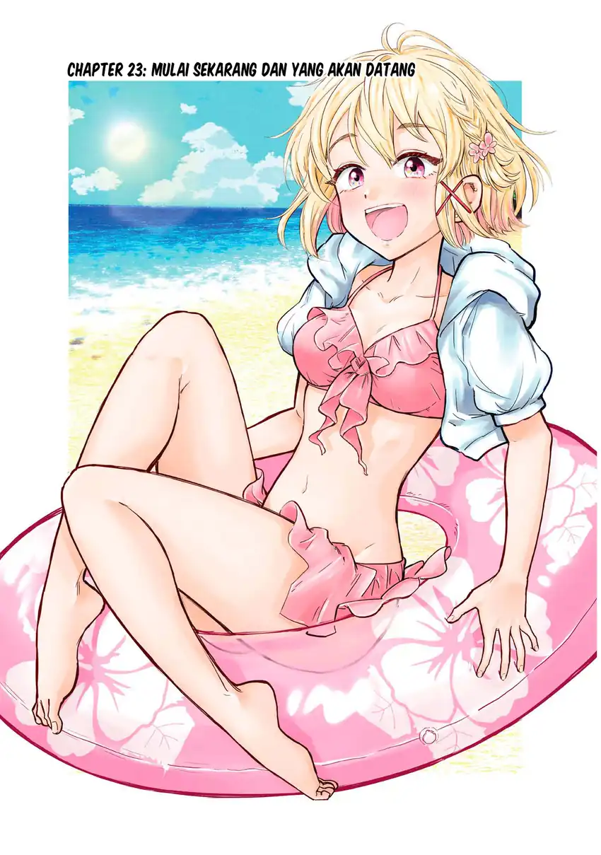 Manga Nee, Mou Isso Tsukiacchau? Osananajimi no Bishoujo ni Tanomarete, Camo Kareshi Hajimemashita Chapter 23 gambar 2
