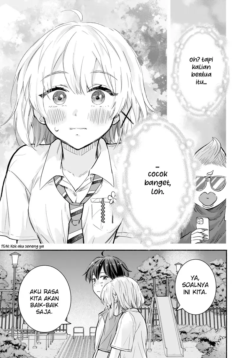 Nee, Mou Isso Tsukiacchau? Osananajimi no Bishoujo ni Tanomarete, Camo Kareshi Hajimemashita Chapter 24 Gambar 20