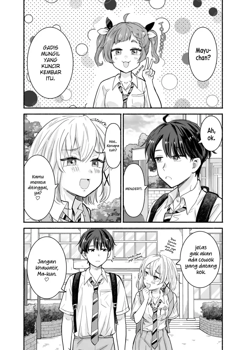 Nee, Mou Isso Tsukiacchau? Osananajimi no Bishoujo ni Tanomarete, Camo Kareshi Hajimemashita Chapter 24 Gambar 5