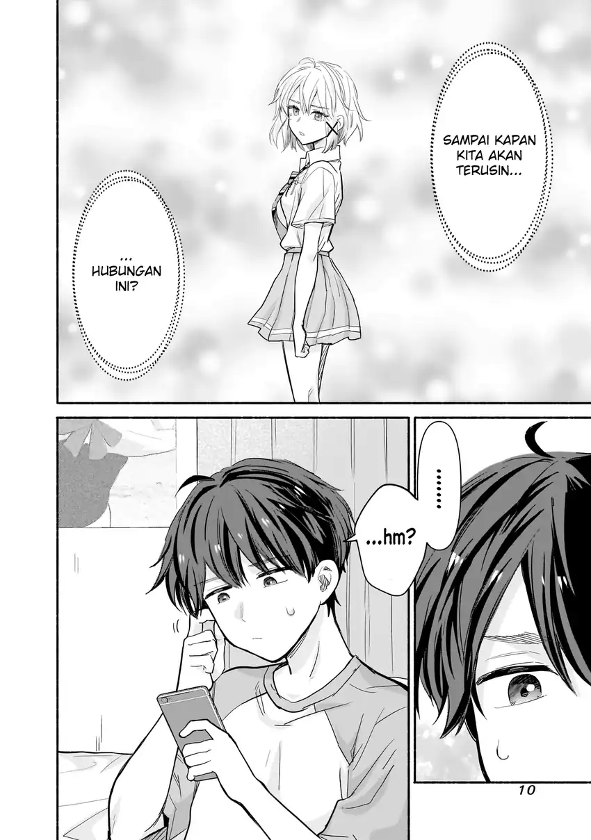 Nee, Mou Isso Tsukiacchau? Osananajimi no Bishoujo ni Tanomarete, Camo Kareshi Hajimemashita Chapter 24 Gambar 9