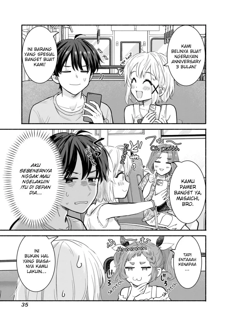Nee, Mou Isso Tsukiacchau? Osananajimi no Bishoujo ni Tanomarete, Camo Kareshi Hajimemashita Chapter 25 Gambar 14