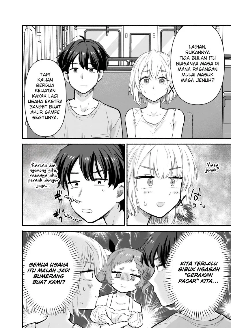 Nee, Mou Isso Tsukiacchau? Osananajimi no Bishoujo ni Tanomarete, Camo Kareshi Hajimemashita Chapter 25 Gambar 15
