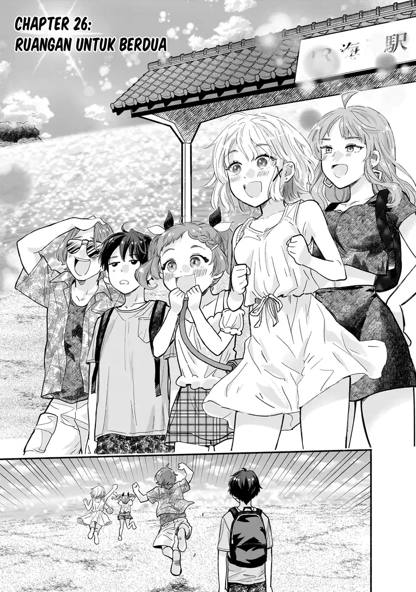 Manga Nee, Mou Isso Tsukiacchau? Osananajimi no Bishoujo ni Tanomarete, Camo Kareshi Hajimemashita Chapter 26 gambar 2