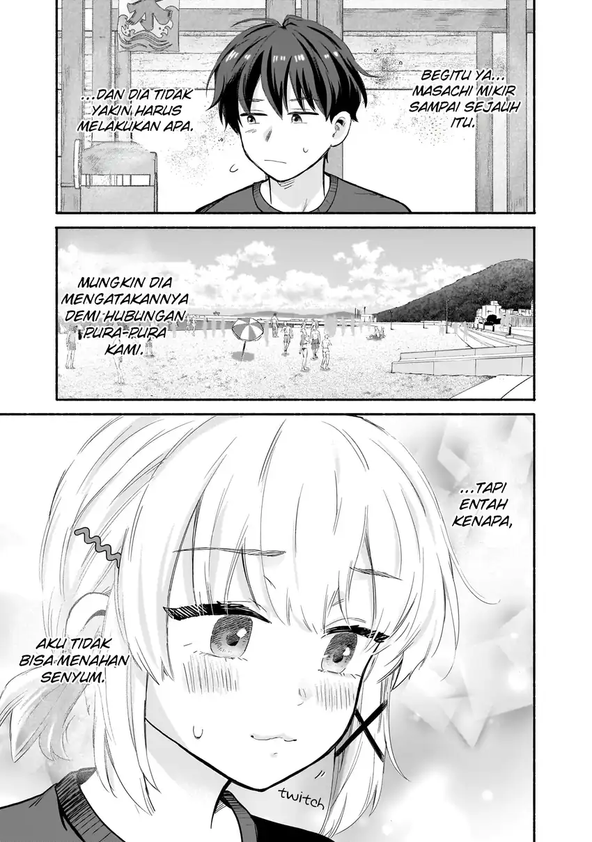 Nee, Mou Isso Tsukiacchau? Osananajimi no Bishoujo ni Tanomarete, Camo Kareshi Hajimemashita Chapter 27 Gambar 18
