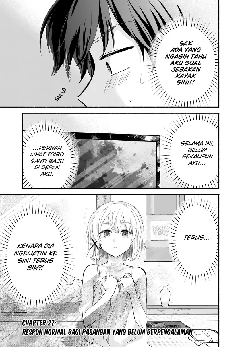 Manga Nee, Mou Isso Tsukiacchau? Osananajimi no Bishoujo ni Tanomarete, Camo Kareshi Hajimemashita Chapter 27 gambar 2