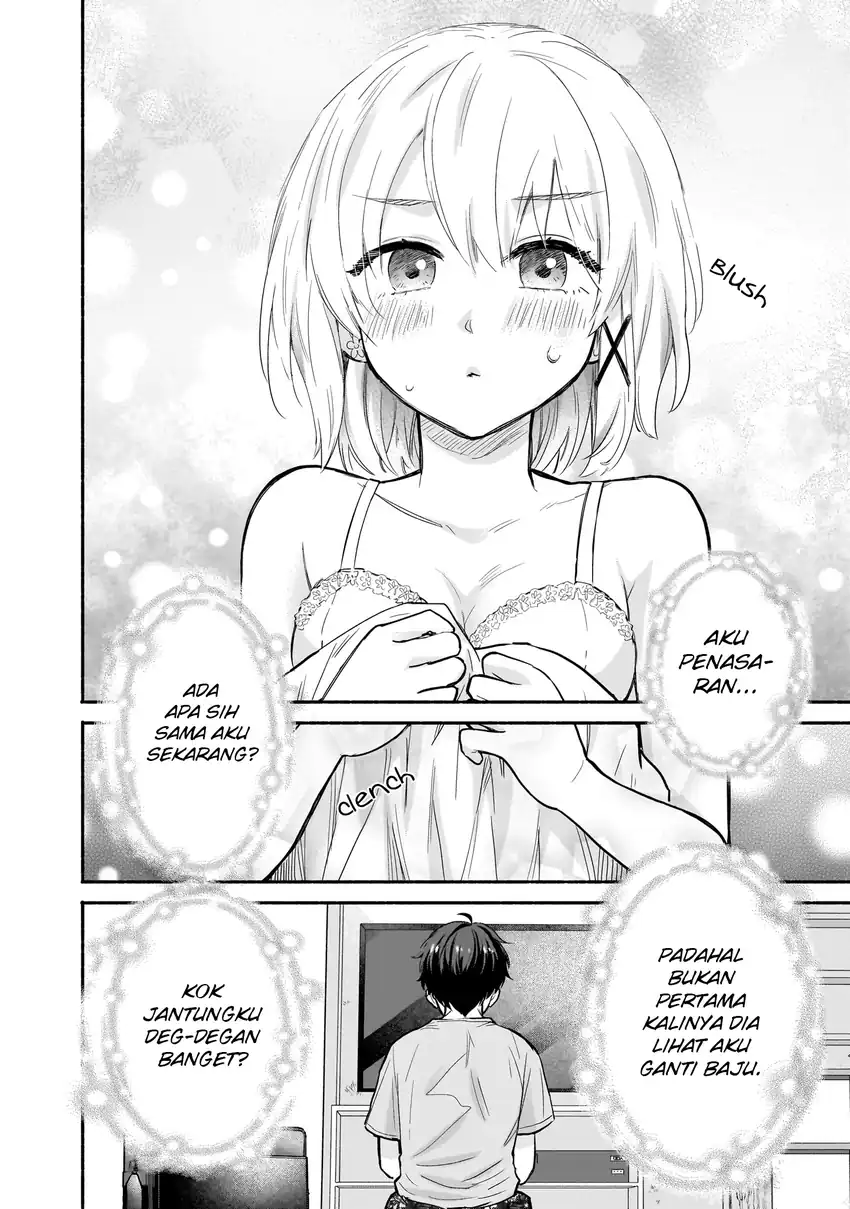 Nee, Mou Isso Tsukiacchau? Osananajimi no Bishoujo ni Tanomarete, Camo Kareshi Hajimemashita Chapter 27 Gambar 3