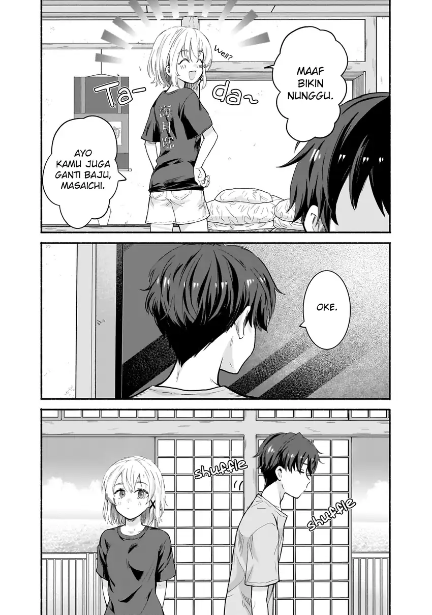 Nee, Mou Isso Tsukiacchau? Osananajimi no Bishoujo ni Tanomarete, Camo Kareshi Hajimemashita Chapter 27 Gambar 6