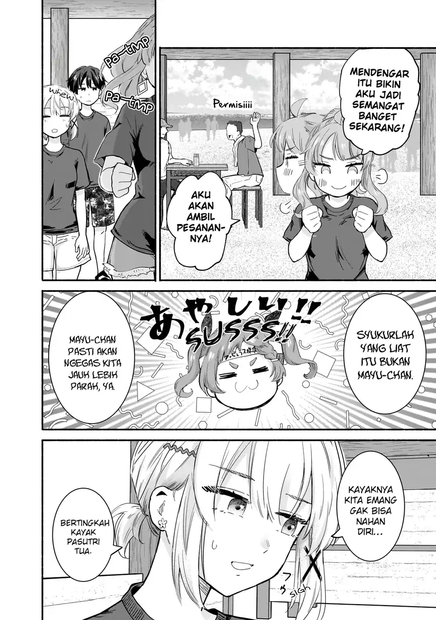 Nee, Mou Isso Tsukiacchau? Osananajimi no Bishoujo ni Tanomarete, Camo Kareshi Hajimemashita Chapter 29 Gambar 13