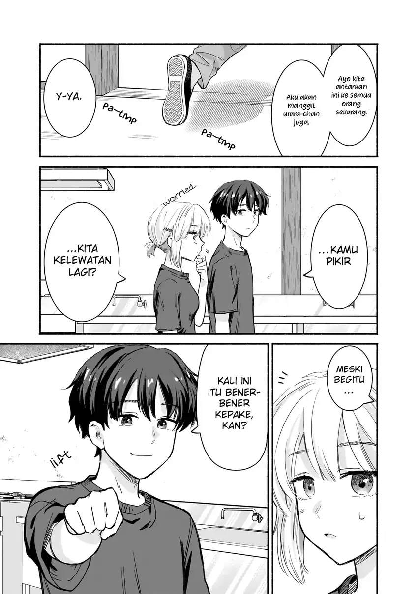 Nee, Mou Isso Tsukiacchau? Osananajimi no Bishoujo ni Tanomarete, Camo Kareshi Hajimemashita Chapter 29 Gambar 24