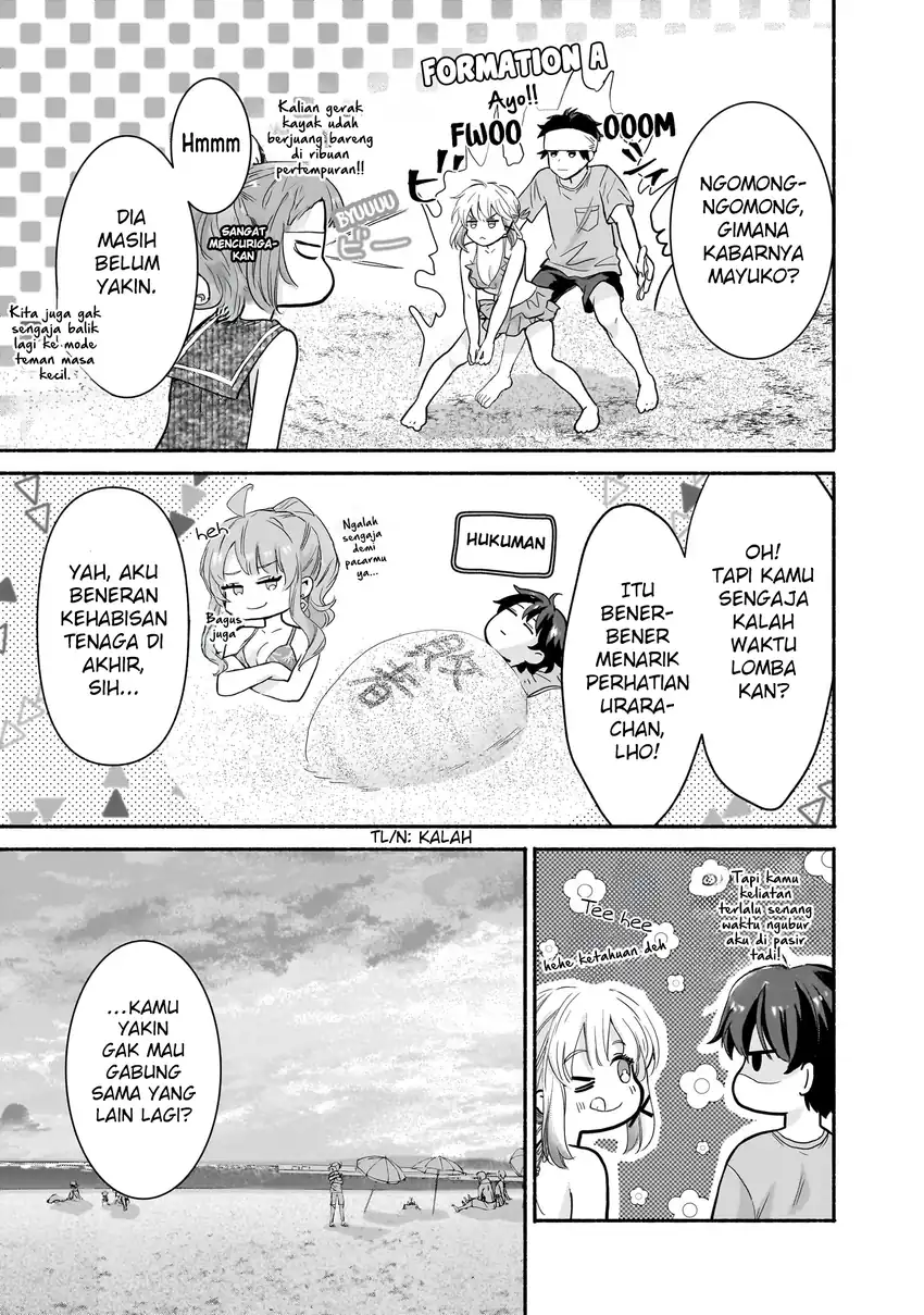 Nee, Mou Isso Tsukiacchau? Osananajimi no Bishoujo ni Tanomarete, Camo Kareshi Hajimemashita Chapter 30 Gambar 16